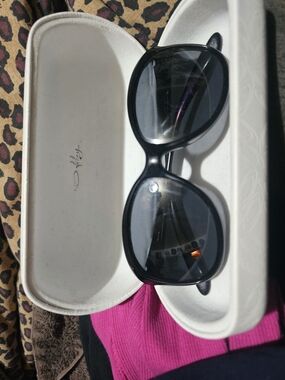 Oakley Black Rounded Women's Sunglasses